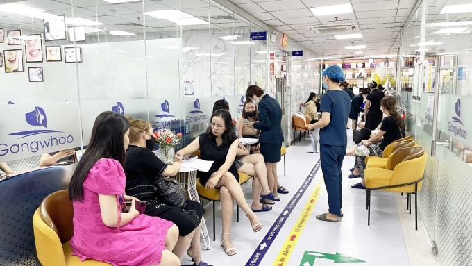 Tỷ lệ hài lòng của khách hàng khi trải nghiệm dịch vụ làm đẹp tại Gangwhoo lên đến 100%